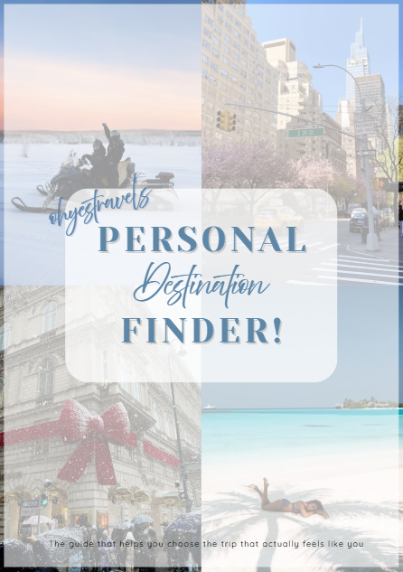 OhYesTravel’s Personal Destination Finder